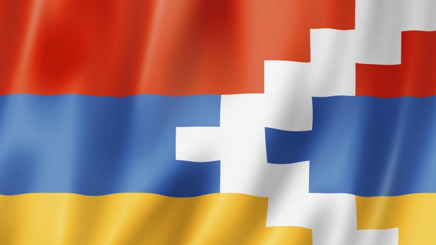 Флагът на Нагорни Карабах