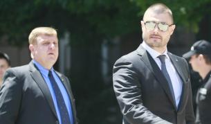 Красимир Каракачанов и Николай Бареков по времето, когато партиите им бяха в предизборна коалиция за евроизборите