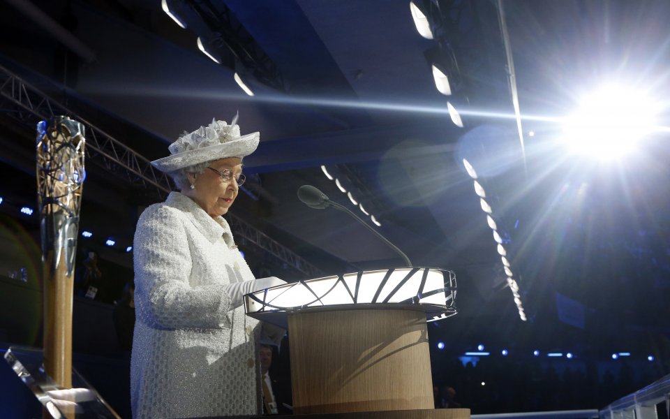 Кралица Елизабет II откри Игрите на Британската общност