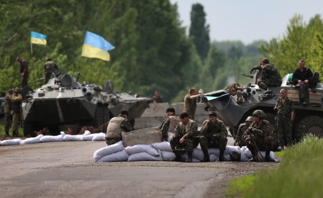 Украинските власти откриха масов гроб в Славянск