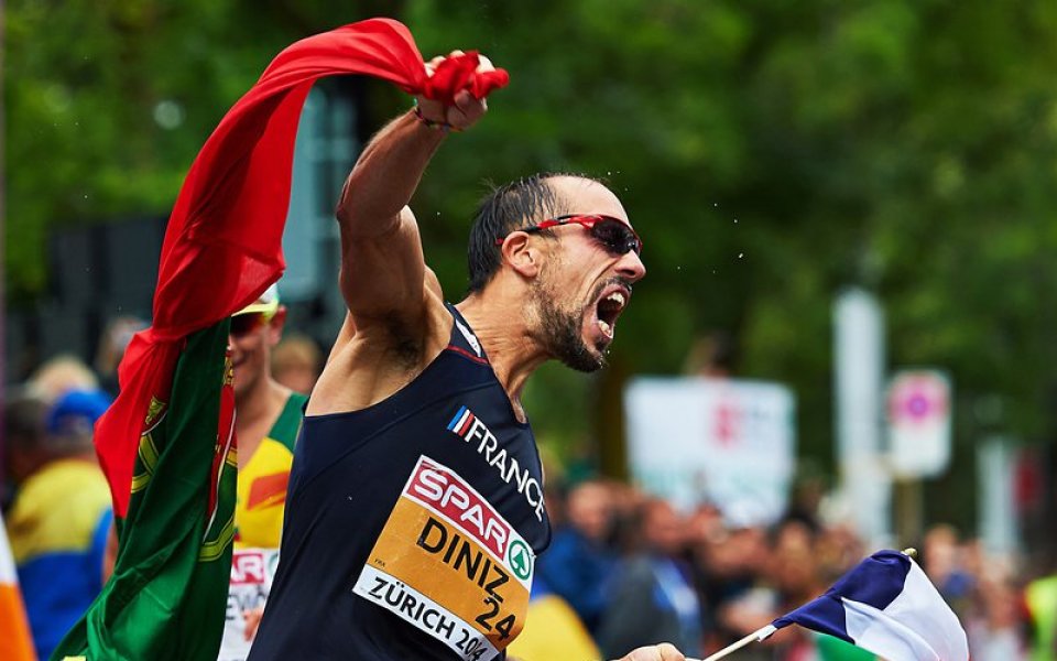 Нова европейска титла и световен рекорд за Диниз на 50 км спортно ходене