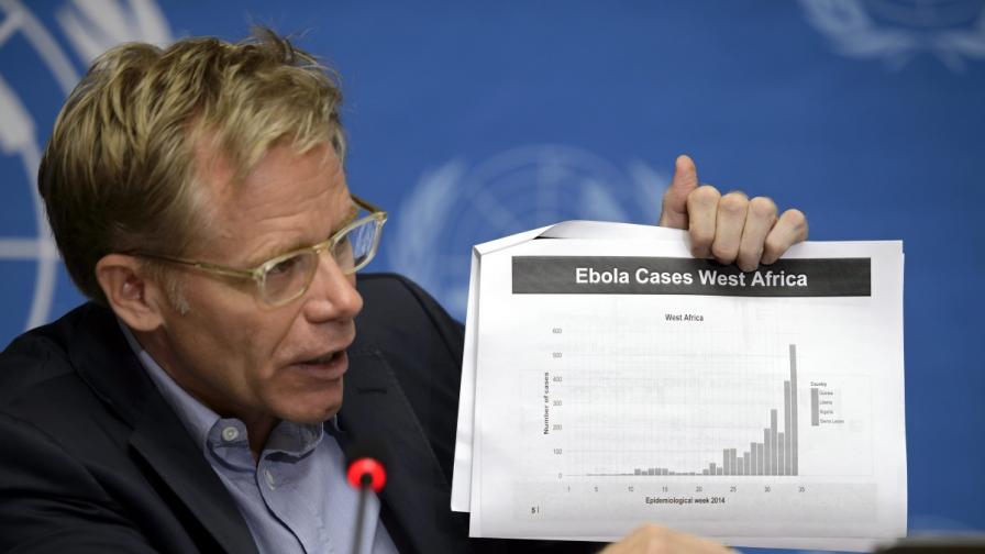 СЗО : Разпространението на ебола продължава да набира скорост