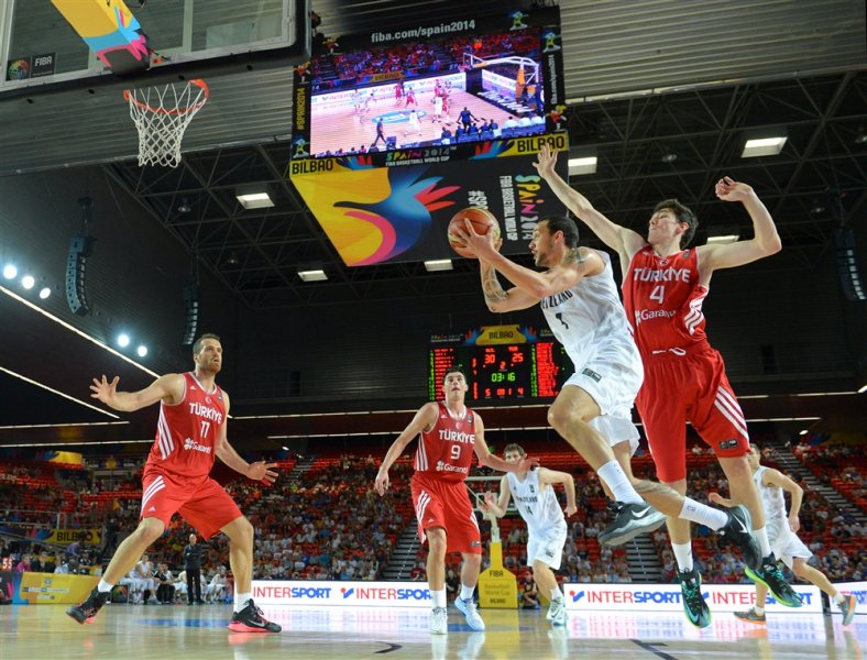 баскетбол Нова Зеландия Турция1