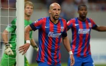 Играч на Стяуа симулирал срещу Лудогорец