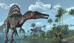 Откриха първия динозавър, който можел да плува