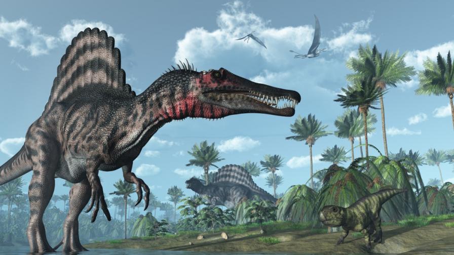 Откриха първия динозавър, който можел да плува