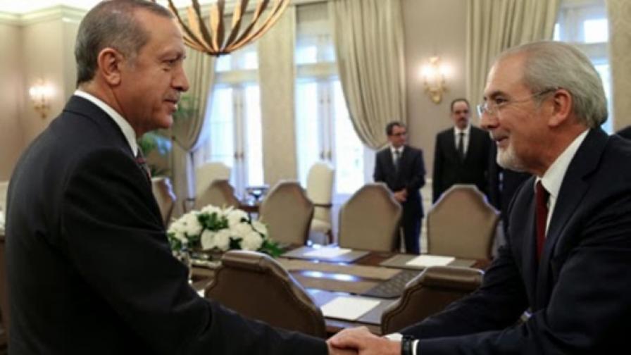 Лютви Местан на тайна среща с Ердоган