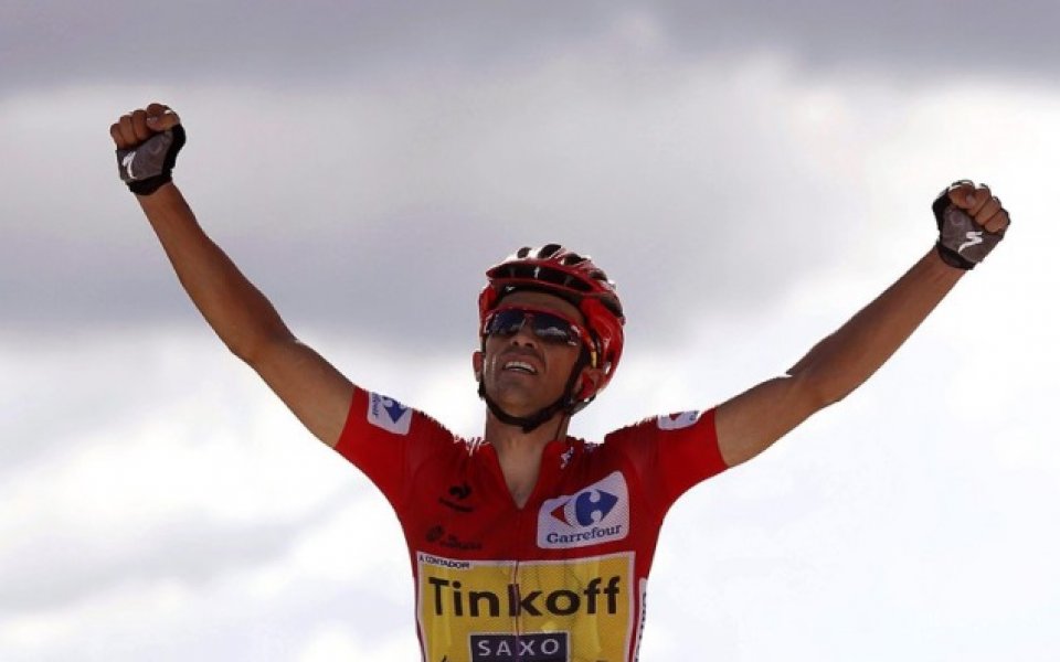 Контадор взе 20-ия етап на Вуелтата, уверен лидер е