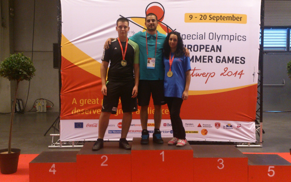 Шест медала за България на Спешъл Олимпикс'2014