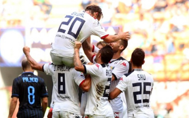 Каляри шамароса Интер в Милано