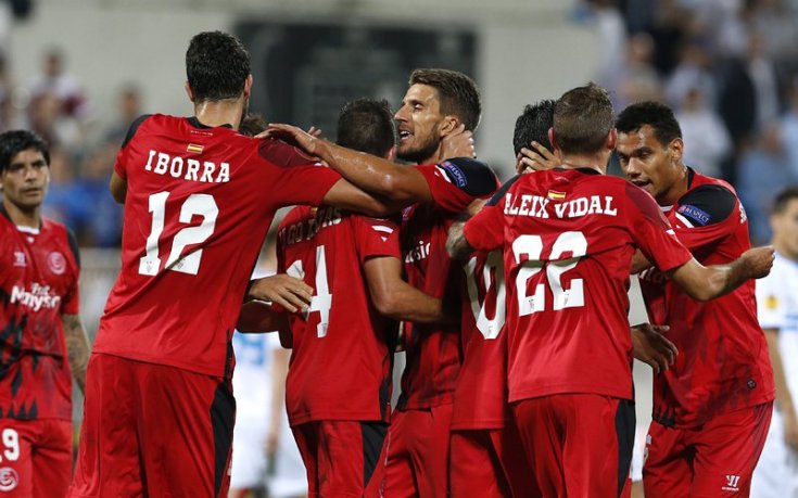 Севиля се спаси срещу Риека