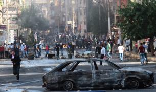 Протест на кюрди в Турция