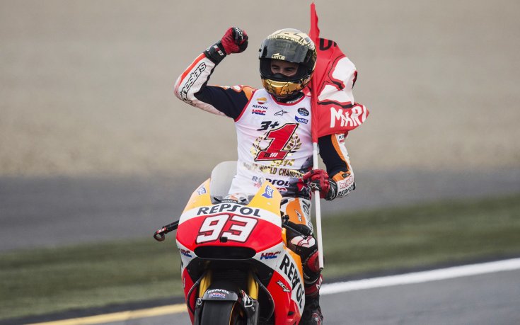 Марк Маркес записа рекордна  12-а победа от началото на сезона