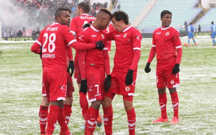 ЦСКА тренира едноразово до мача със Славия