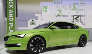 Един от концептуалните модели на  „Шкода“ – Vision C