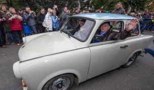 Трабита също почетоха падането на Берлинската стена