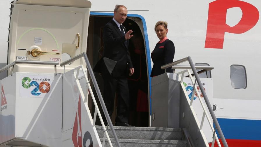 Путин си тръгна преди края от срещата на върха на Г-20