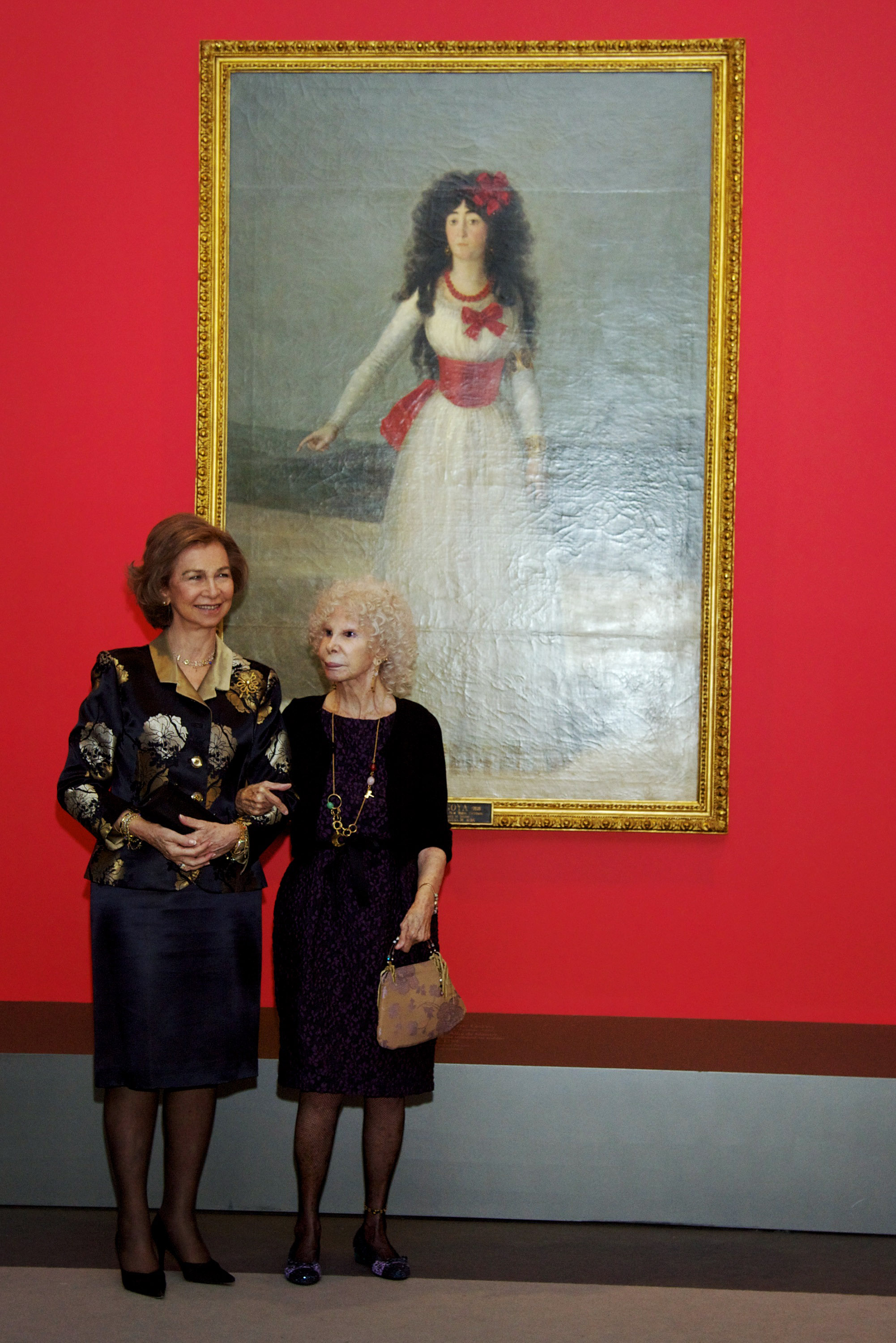 18 декември 2012 г. с тогавашната кралица на Испания – София.