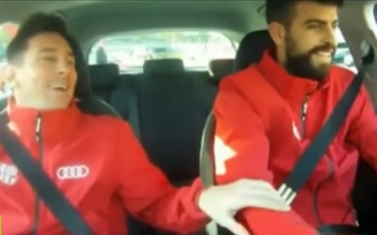 ВИДЕО: Пике се прави на пилот, плаши “навигатора“ Меси