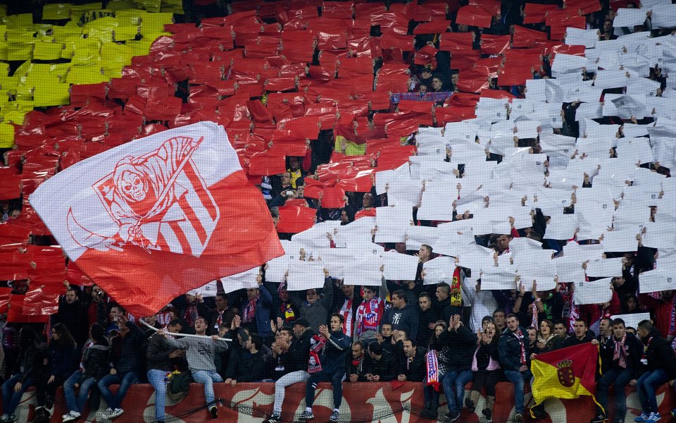 Атлетико забрани достъпа на фенове от Frente Atletico до стадиона