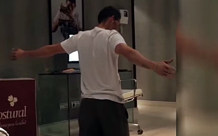 Детска радост: Хамес вкара гол... на ФИФА