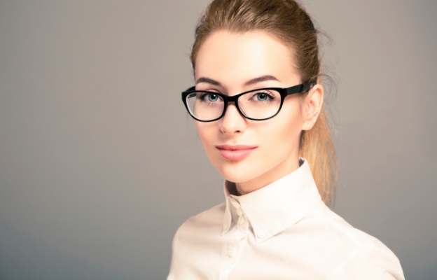  бизнес дама очила интелигентна жена 