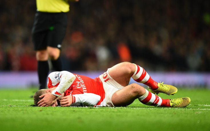 312 контузии в Арсенал за последните 10 години