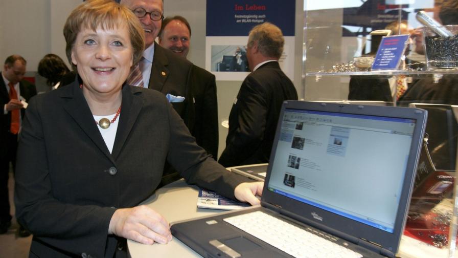 Компютърна атака в офисите на Меркел?