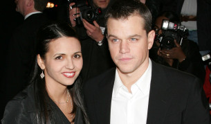 Мат Деймън и съпругата му Лусиана