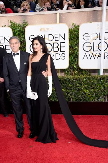 <p>Джордж Клуни заедно със съпругата си Амал Аламудин показаха, че са най-стилната двойка на тазгодишното раздаване на наградите &quot;Златен глобус&quot; в Лос Анджелис.</p>