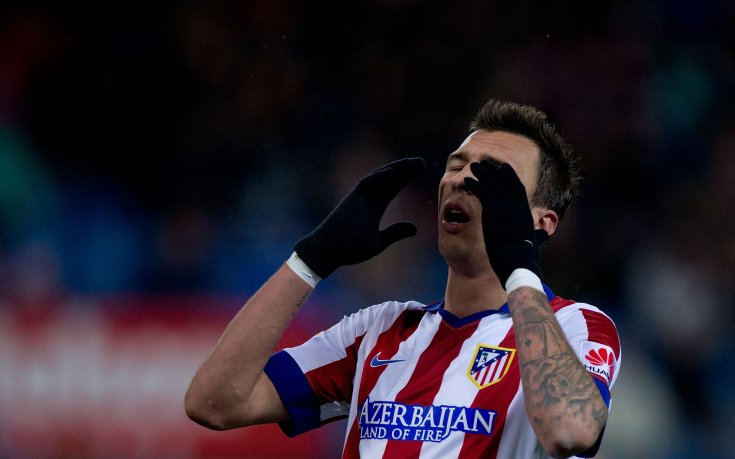 Манджукич отпадна от състава на Атлетико за мача с Реал