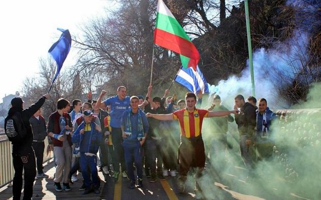 Синя чета доволни от престоя на Левски в Сандански1