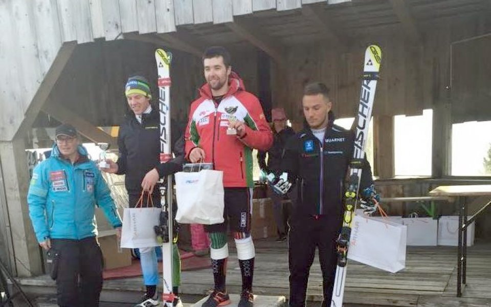 Стефан Присадов спечели гигантски слалом в Словения