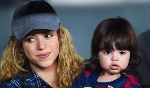 Шакира с първородния си син Милан