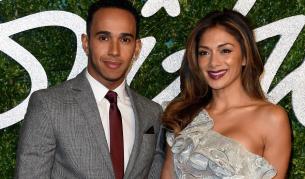 Люис Хамилтън и Никол Шерцингер