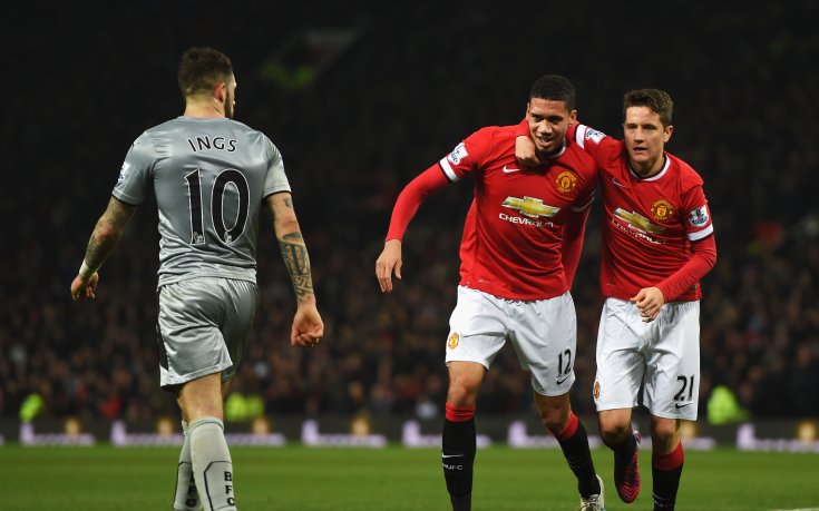 Головото шоу на Смолинг помогна на Юнайтед срещу Бърнли