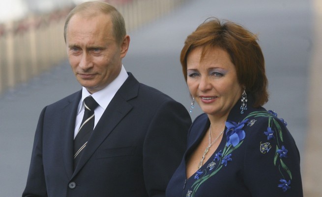Владимир Путин с бившата му съпруга Людмила