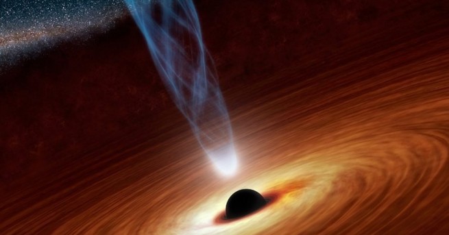 За първи път учените наблюдаваха как огромна черна дупка изяжда