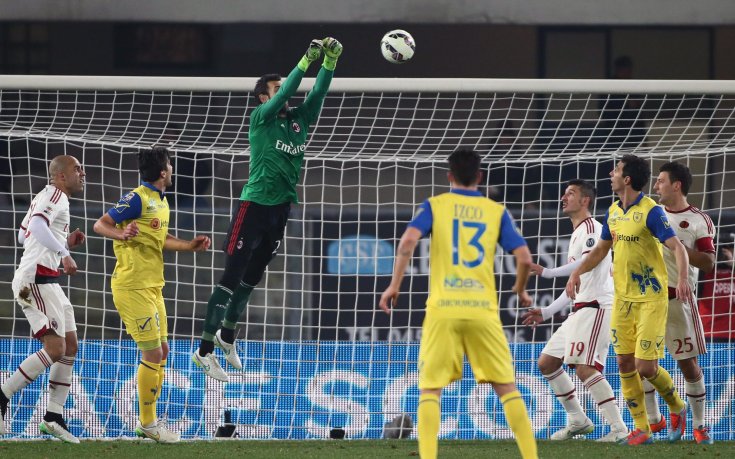 Слаб Милан не успя да вкара на Киево