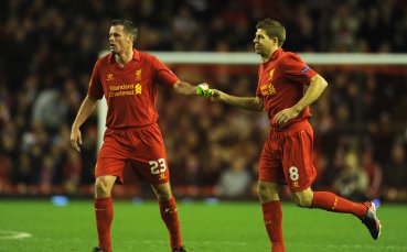 Джерард мечтае за треньорски тандем в Ливърпул с Джейми Карагър