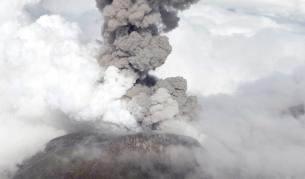 Изригването на Туриалба през октомври