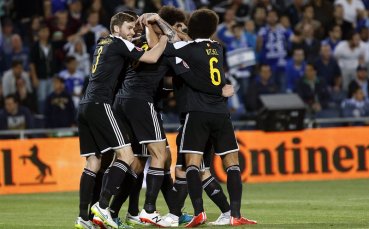 ВИДЕО от трудно изкования успех на Белгия над Израел