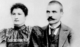 Никола Аврамов и съпругата му