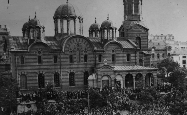 "Света Неделя" през 1923 г., две години преди атентата