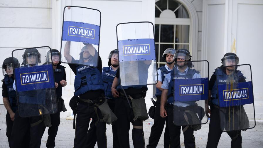 ЕС изрази съжаление за инцидентите по време на протеста в Скопие