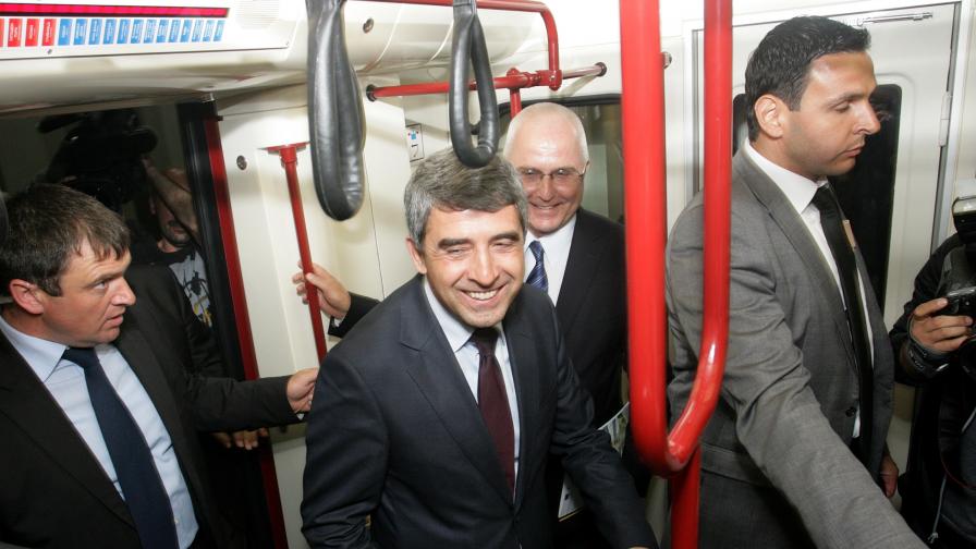 Президент, премиер и министри откриха разширението на метрото до бизнеспарка в „Младост“ 4