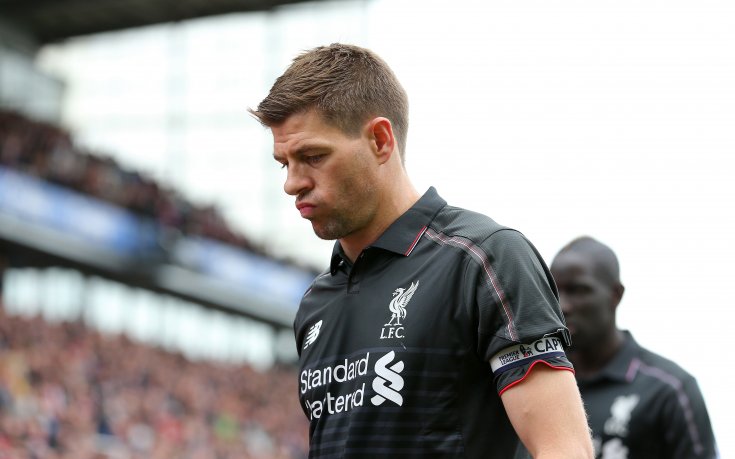 СНИМКИ: Ливърпул изпрати Джерард с исторически резил