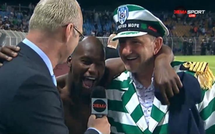 ВИДЕО: Култовият костюм на Никола Спасов и включването на Бакари