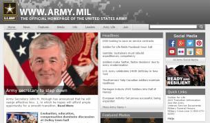 Сайтът на сухопътните сили Army.mil вече работи нормално