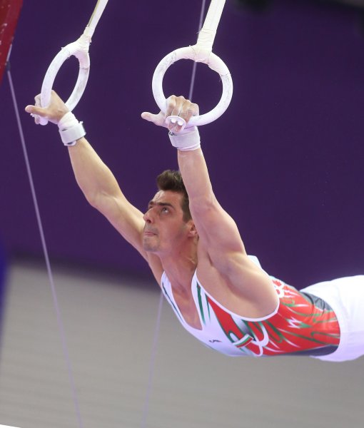 Представителите на България в спортната гимнастика в Баку 20151